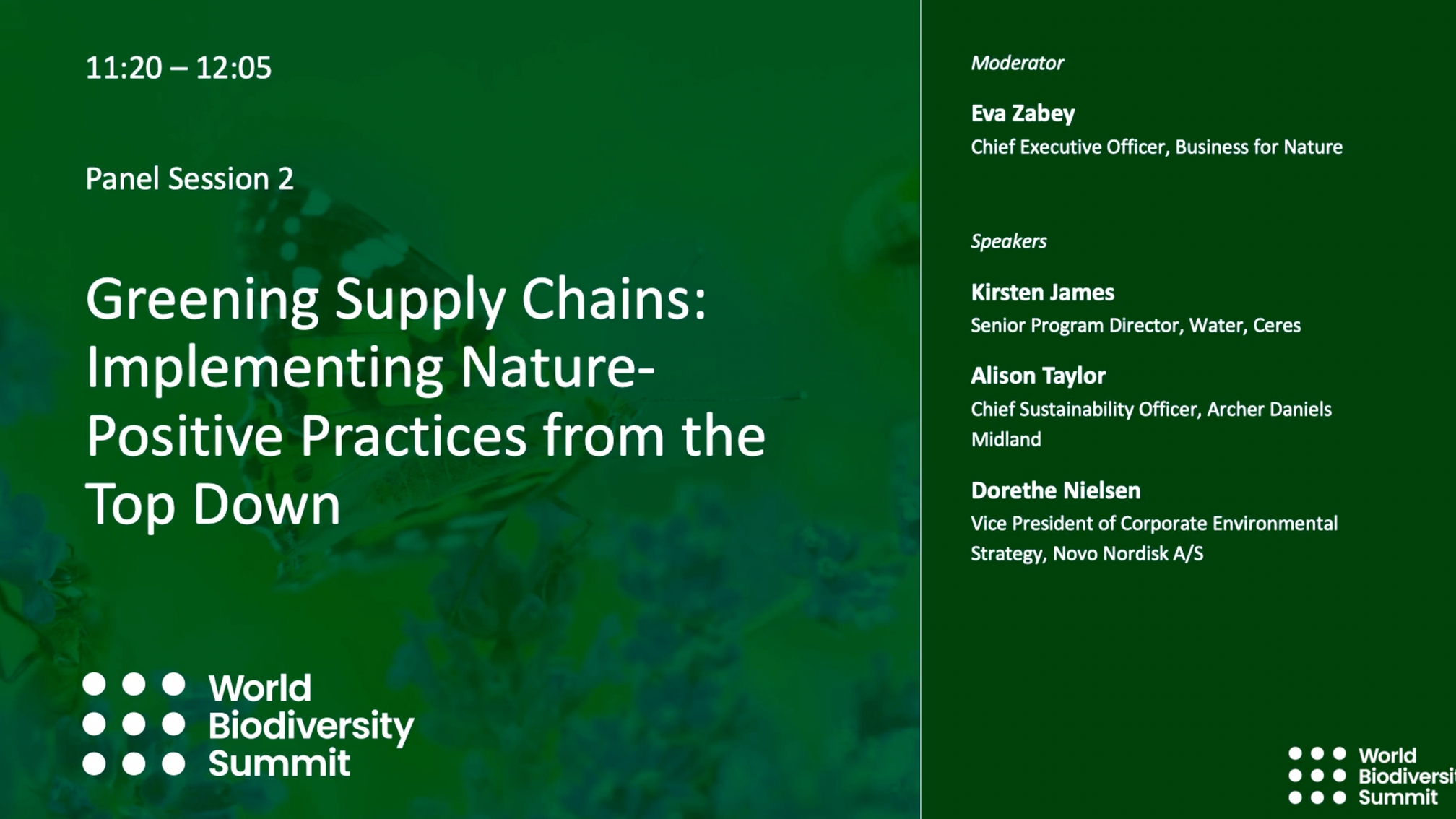 Greening Supply Chains — Implementing Nature-Positive Practices from the Top Down